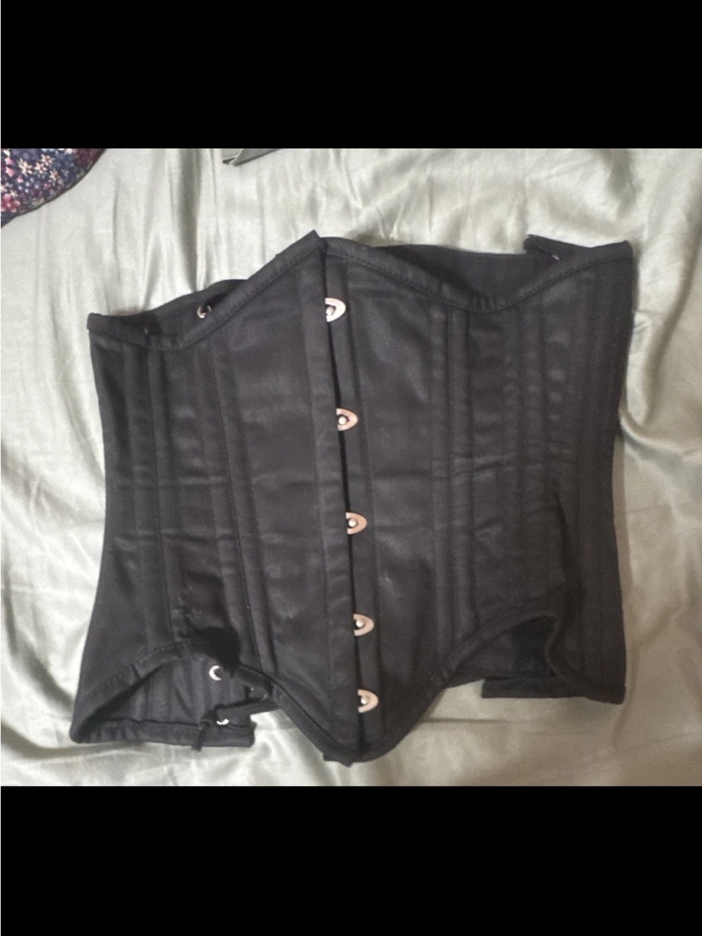 Firm Control Black Underbust Waist Trainer Corset